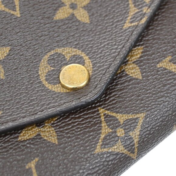 LOUIS VUITTON Portefeuille Sarah Long Bifold Wallet Monogram BN M62236 88KB333 - Picture 9 of 16